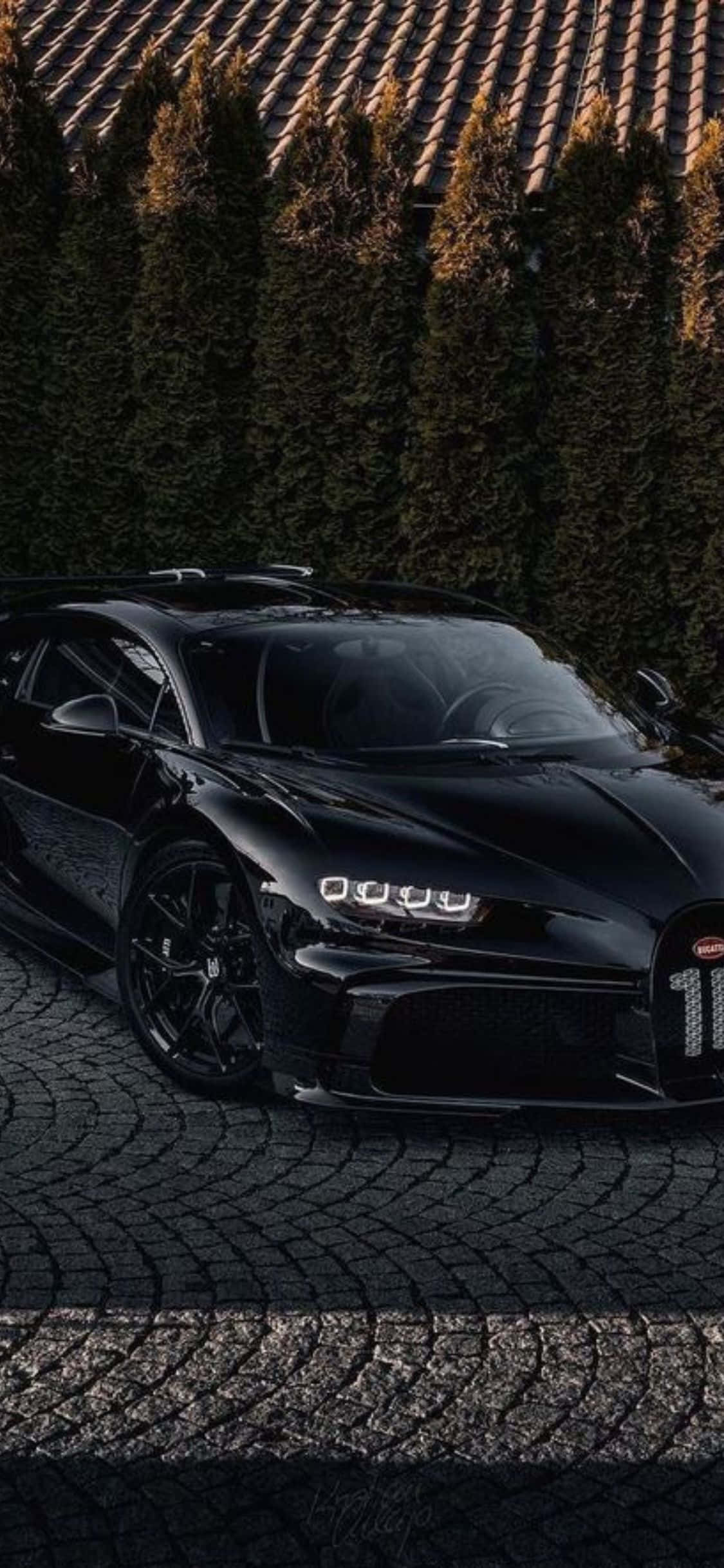 Yeni iPhone Xs'de Tanıtılan Bugatti Veyron Duvar Kağıdı
