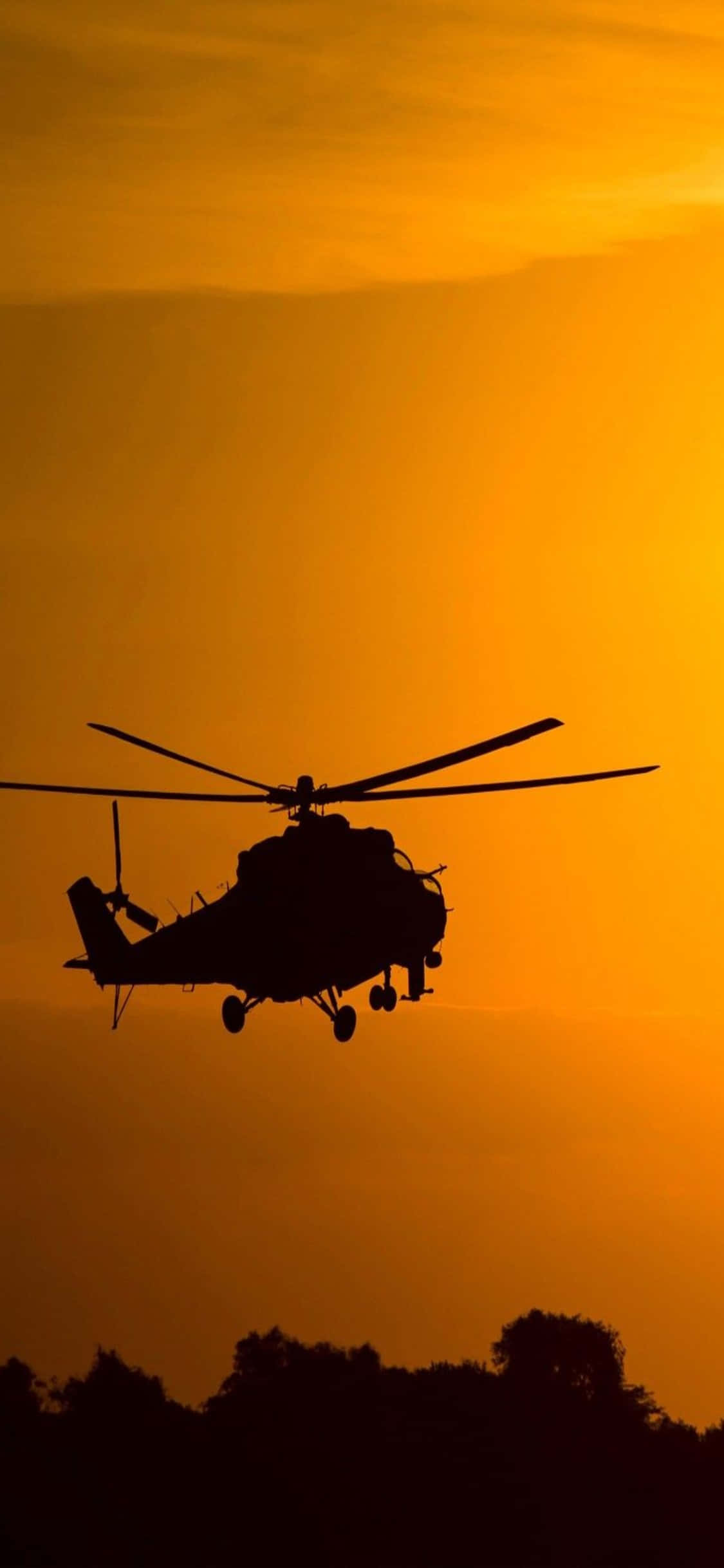Yeni iPhone XS Helikopter ile Havalanın Duvar Kağıdı
