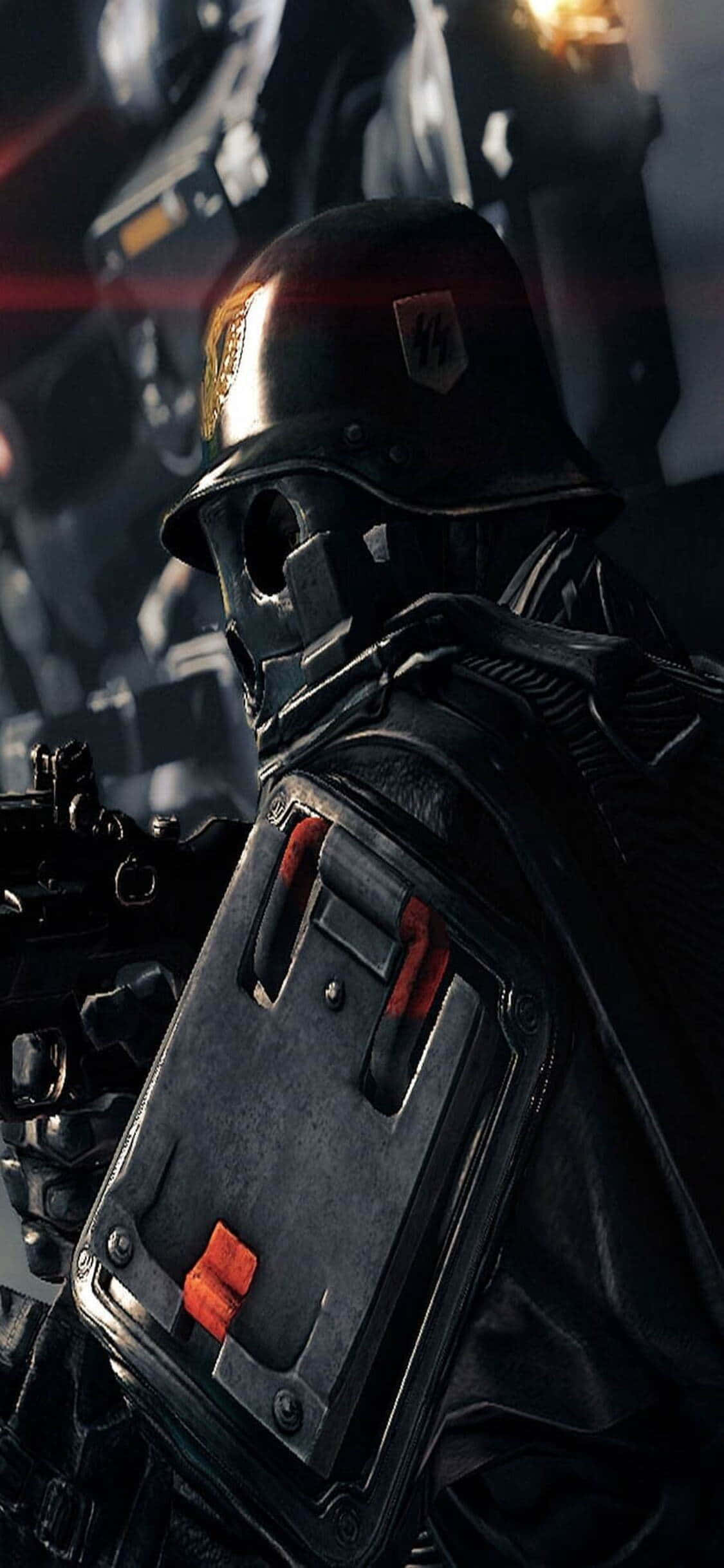 Yeni iPhone Xs'inizde Wolfenstein II dünyasına dalın! Duvar Kağıdı
