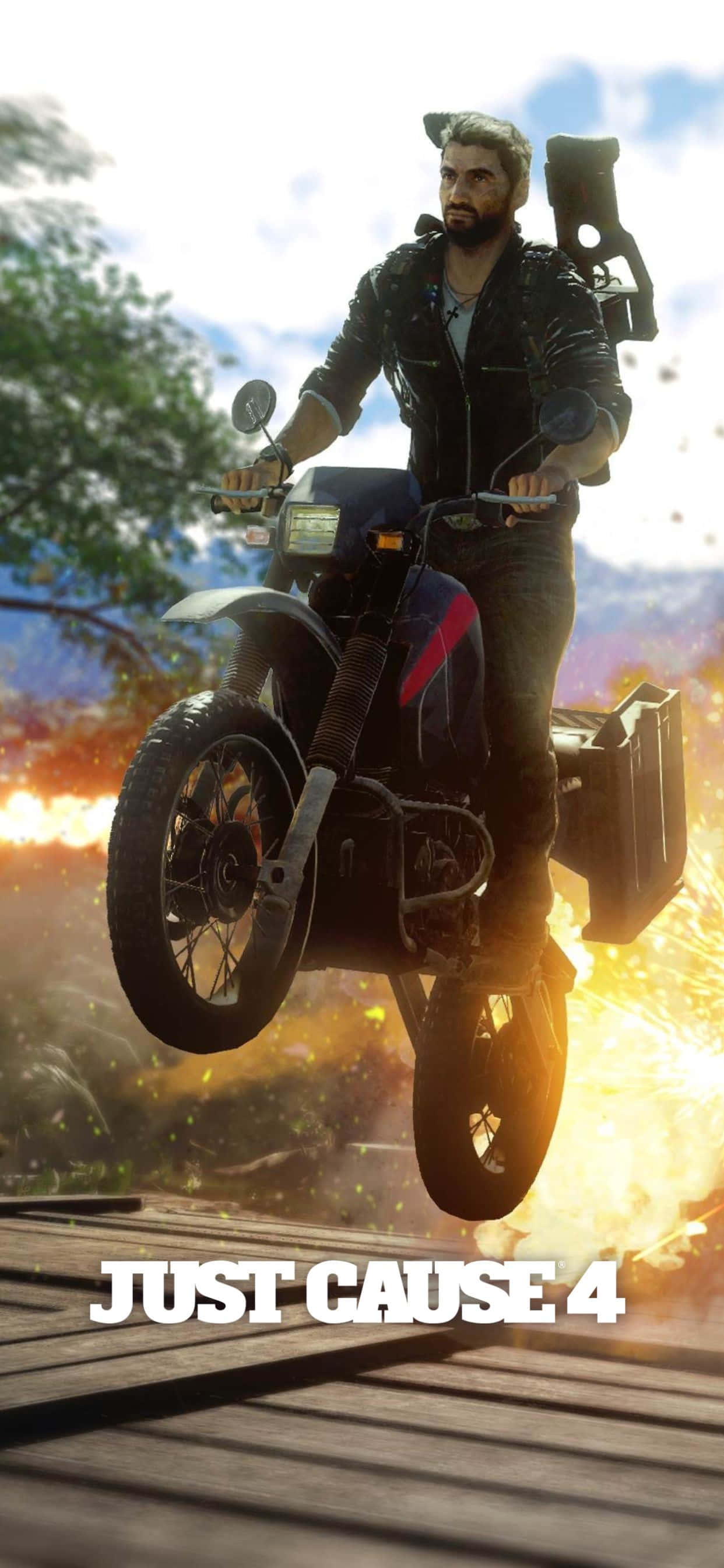 Yeni iPhone Xs Max'te Just Cause 4 oyna Duvar Kağıdı