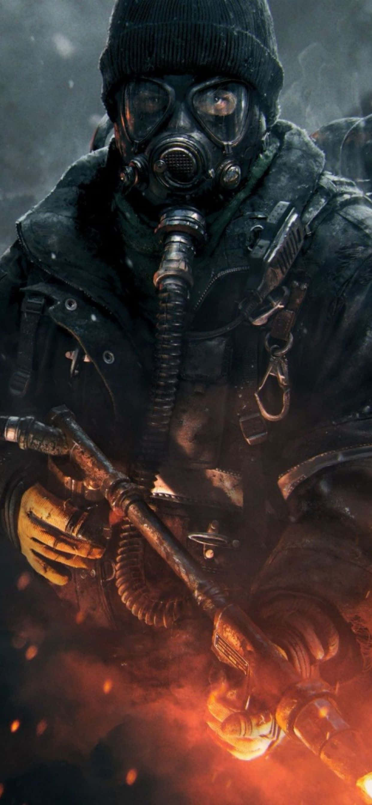 Yeni iPhone Xs Max'te The Division Duvar Kağıdı
