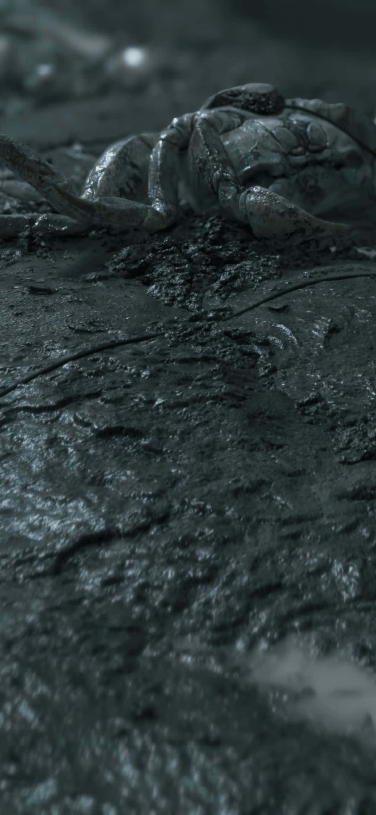 Yeni iPhone XS Max ve ikonik oyun Death Stranding ile avucunuzun içinden bir yolculuğa çıkın. Duvar Kağıdı