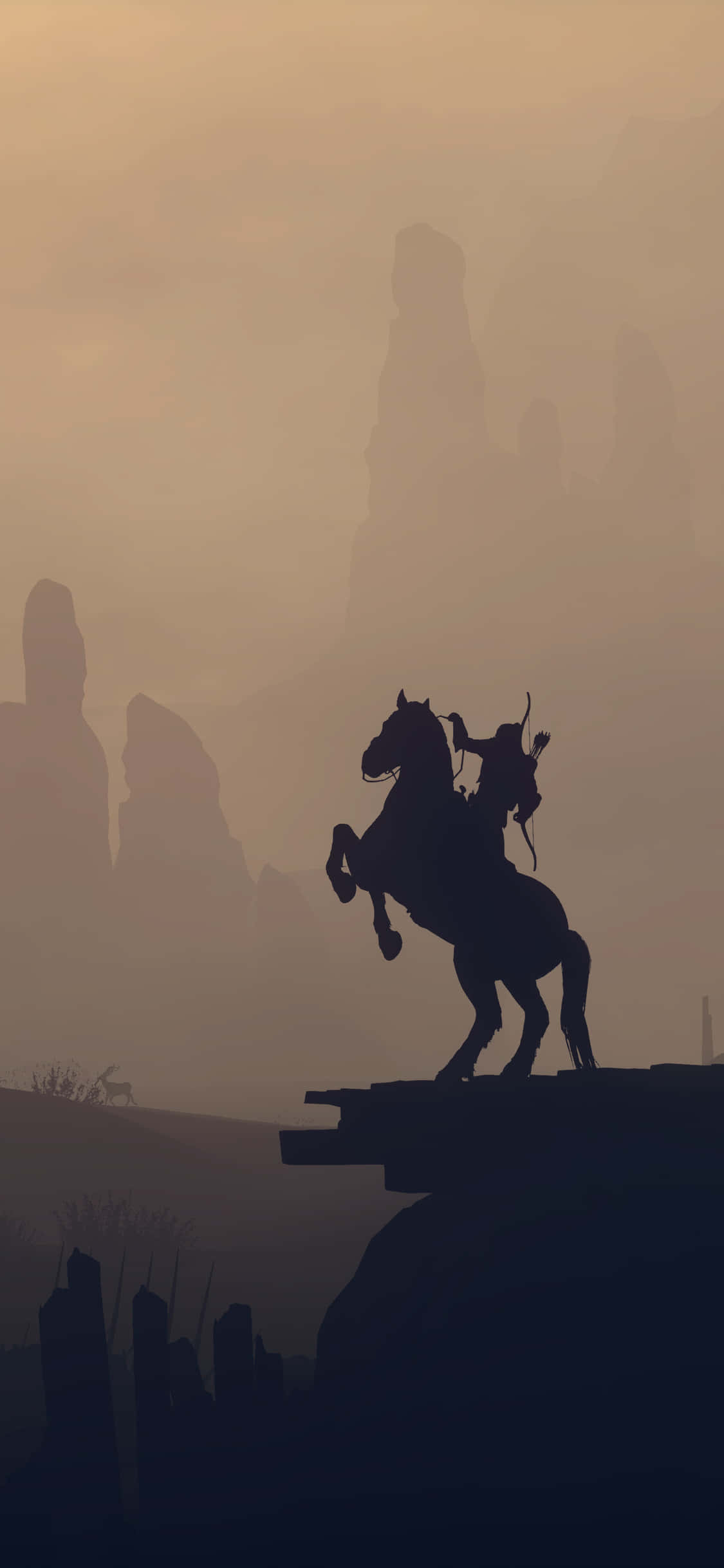 Yeni iPhone Xs'te Dragon Age Inquisition Duvar Kağıdı