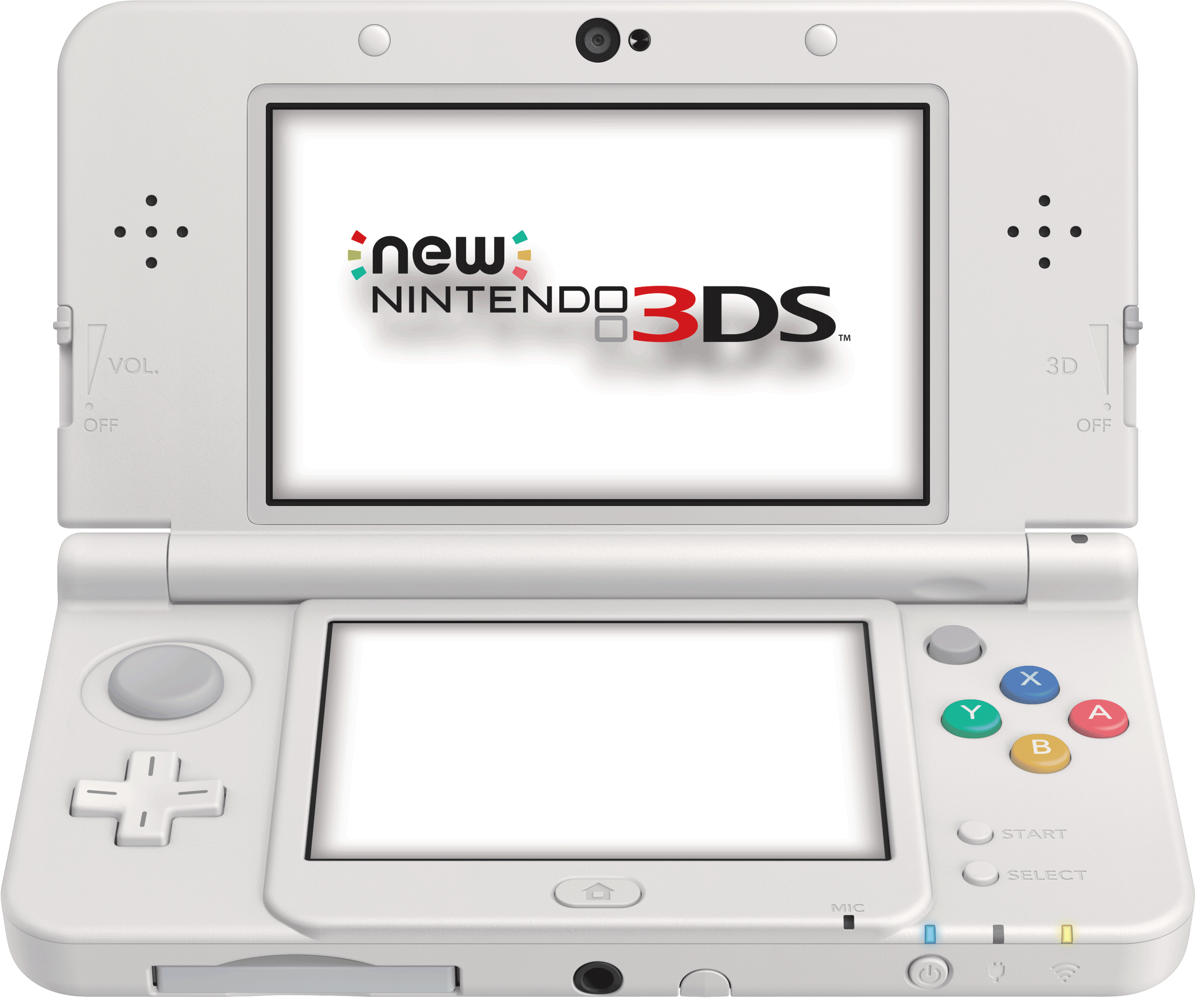Yeni Nintendo 3DS Beyaz Açık Duvar Kağıdı