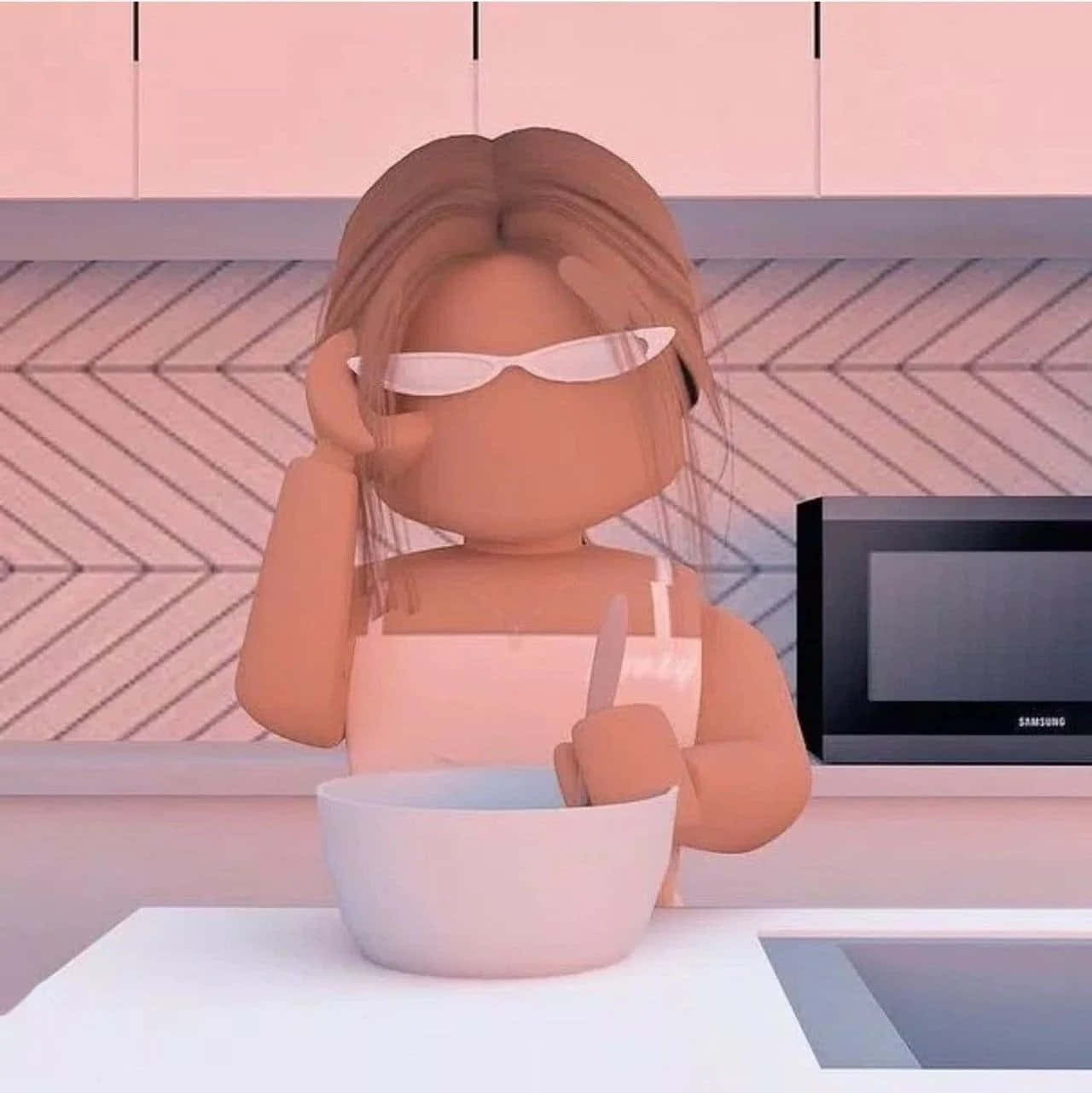 Yeni yeteneklerin kilidini Aesthetic Roblox ile açın Duvar Kağıdı