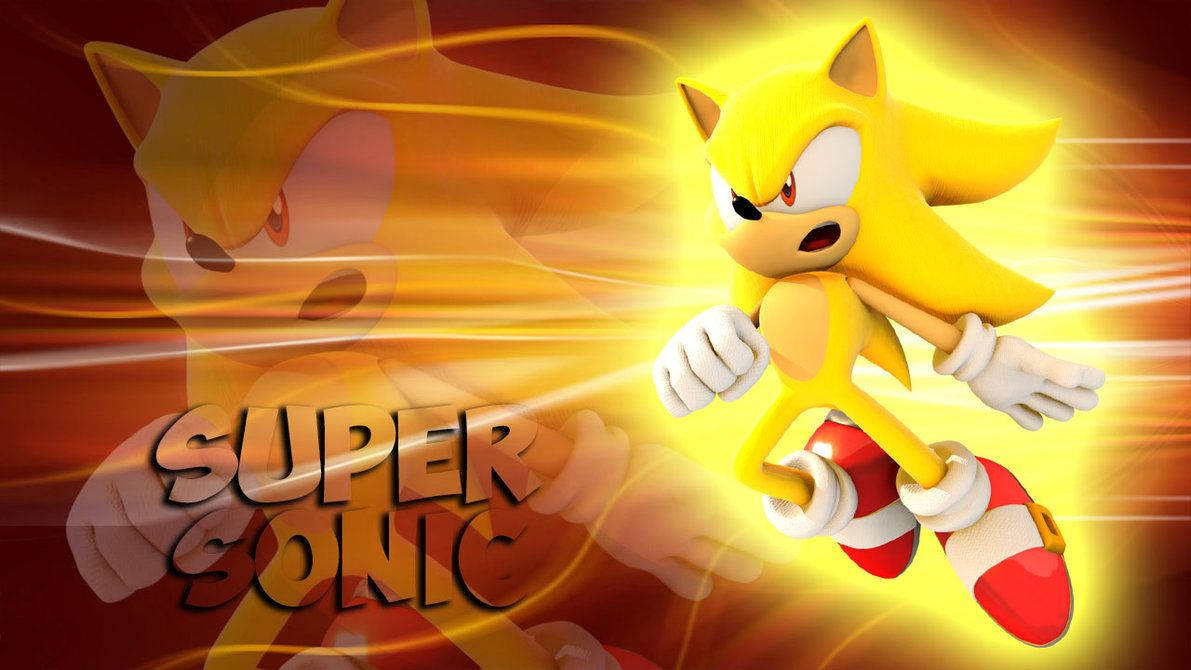 Yenilmez Süper Sonic Duvar Kağıdı