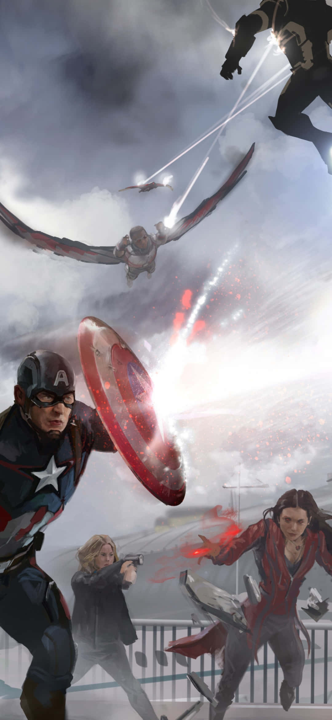 Yenilmezler Birleşiyor: Steve Rogers, Kaptan Amerika Olarak Geri Döndü. Duvar Kağıdı