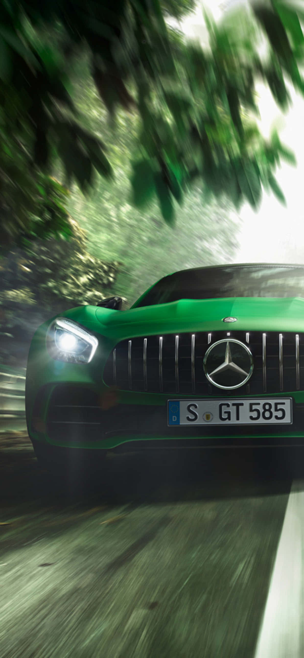 Yeşil Android Amg Gt-r Arka Planı Duvar Kağıdı