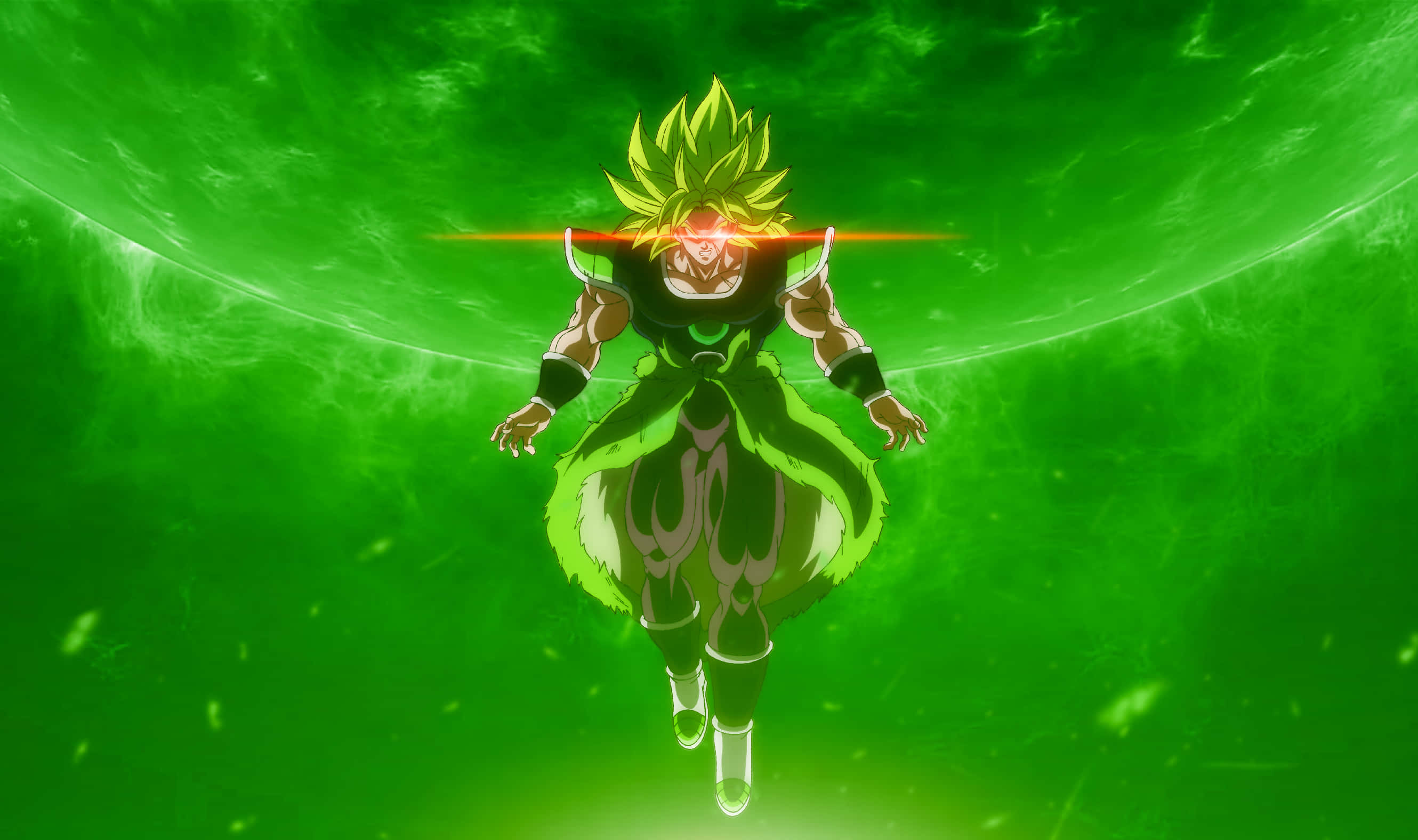 Yeşil Broly Dragon Ball Super Resmi Duvar Kağıdı