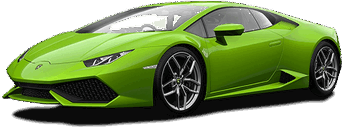 Yeşil Lamborghini Huracan Evo Yan Görünüm Duvar Kağıdı