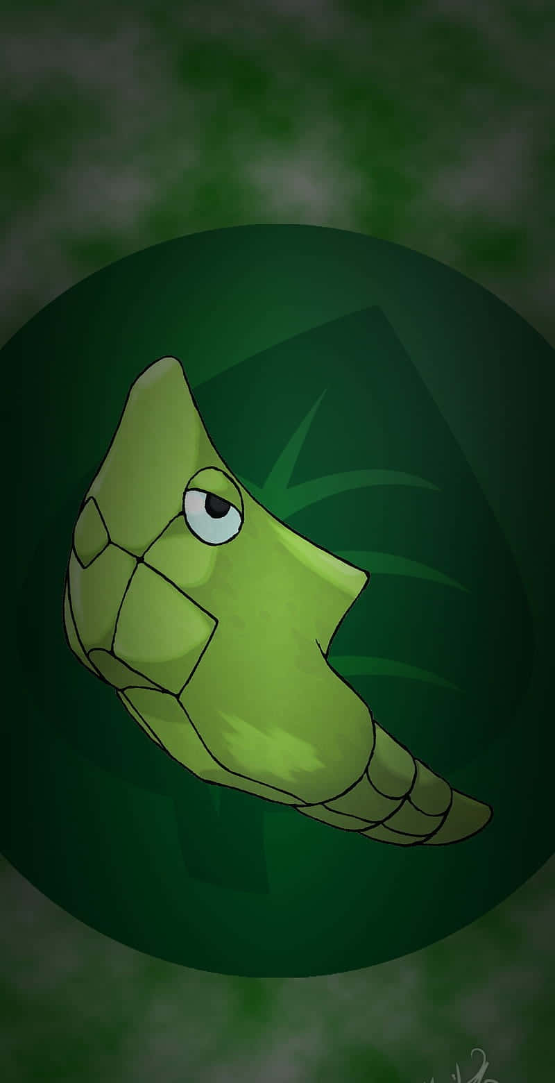 Yeşil Yapraklı Metapod Telefon Duvar Kağıdı