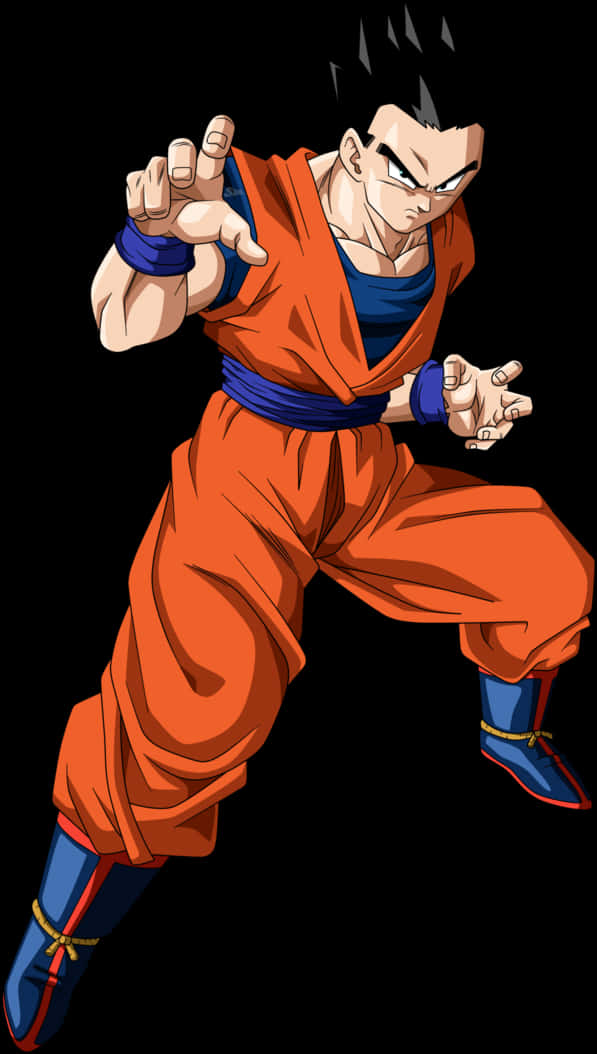 Yetişkin Gohan Savaşa Hazır Duvar Kağıdı