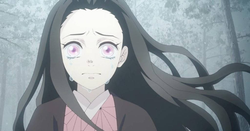 Yıkıcı Demon Slayer Nezuko Görüntüsü Duvar Kağıdı