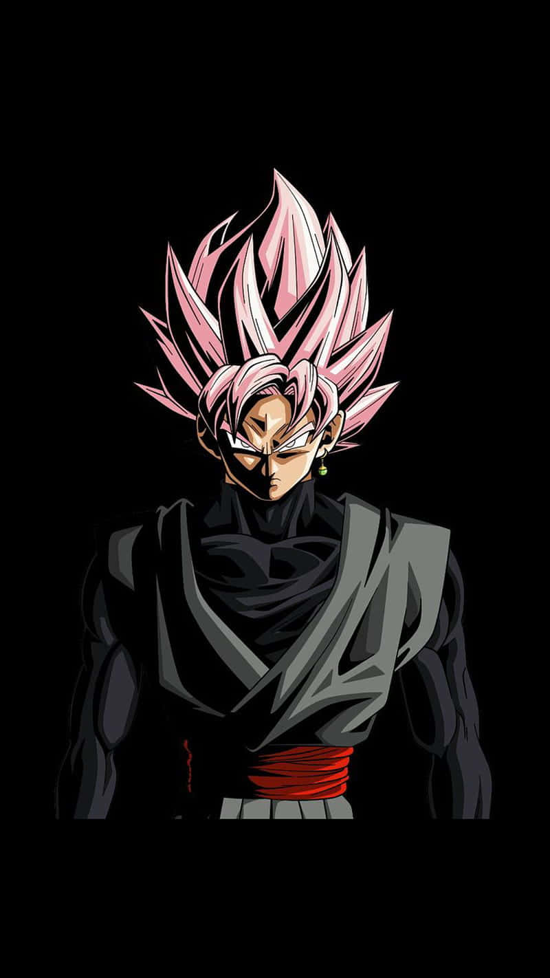 Yoğun Goku Black Dramatik Pozda Duvar Kağıdı