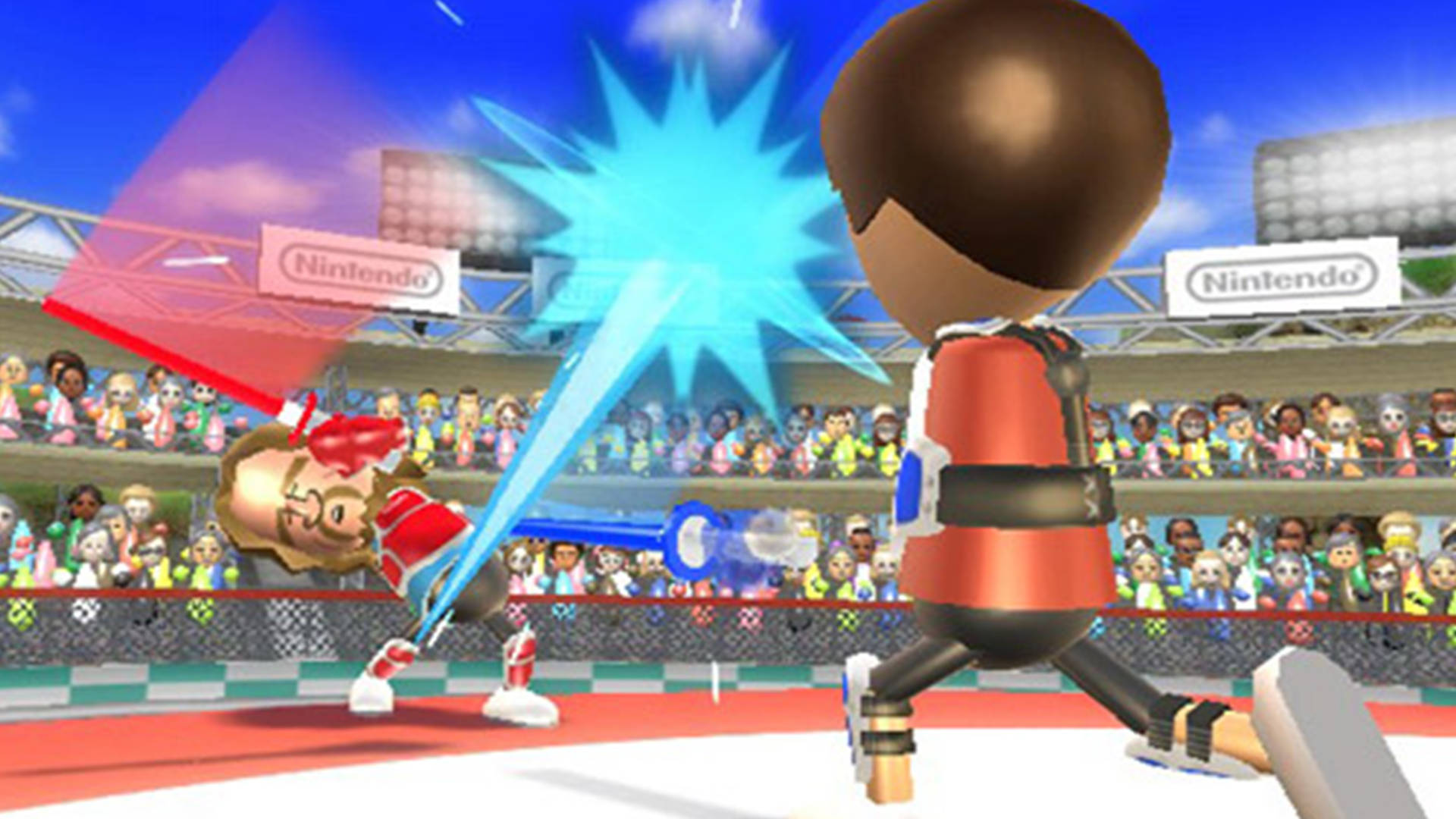 Yoğun Kılıç Dövüşü Wii Sports Resort Duvar Kağıdı