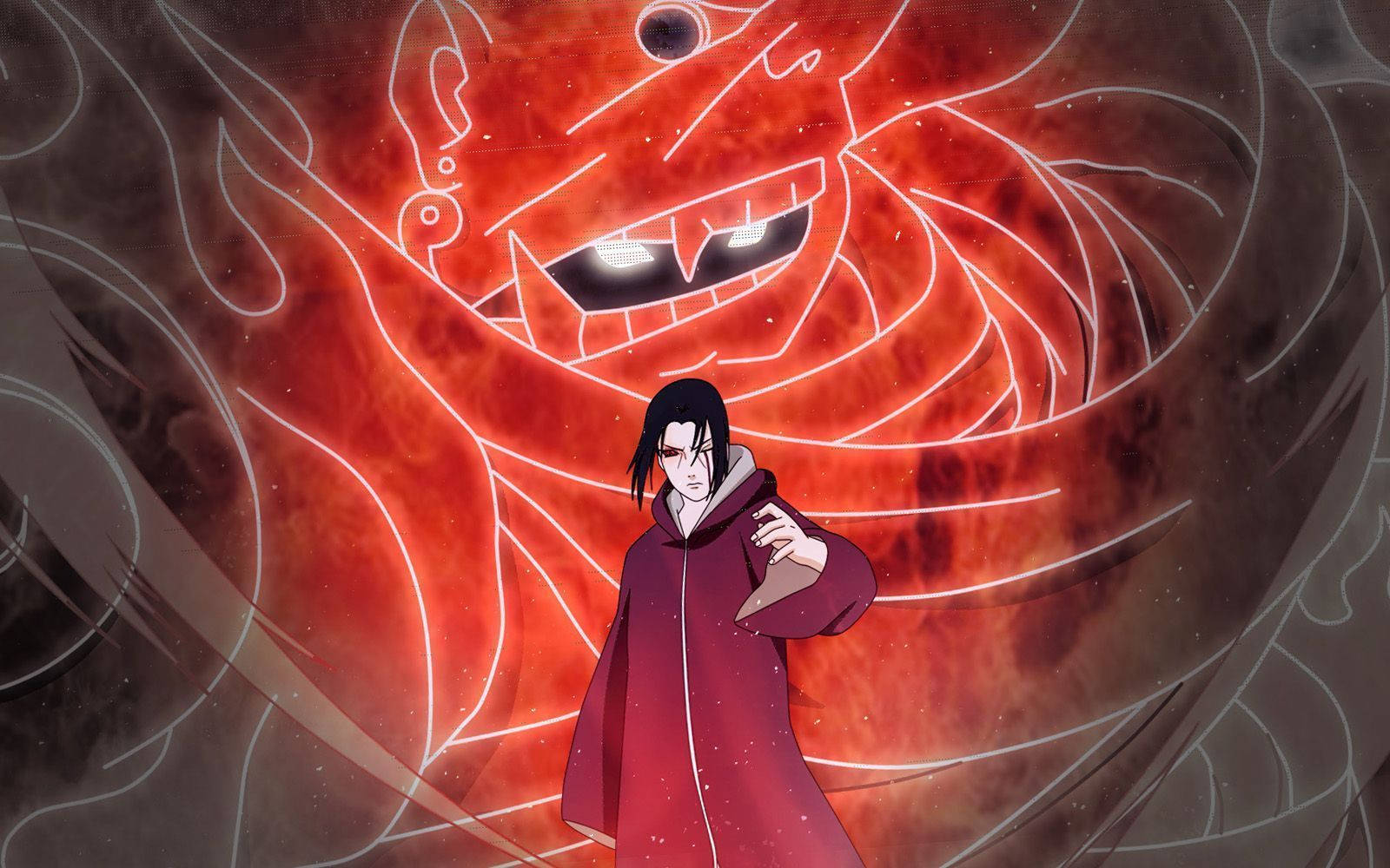 Yoğun Odaklanma - Uchiha Itachi Duvar Kağıdı