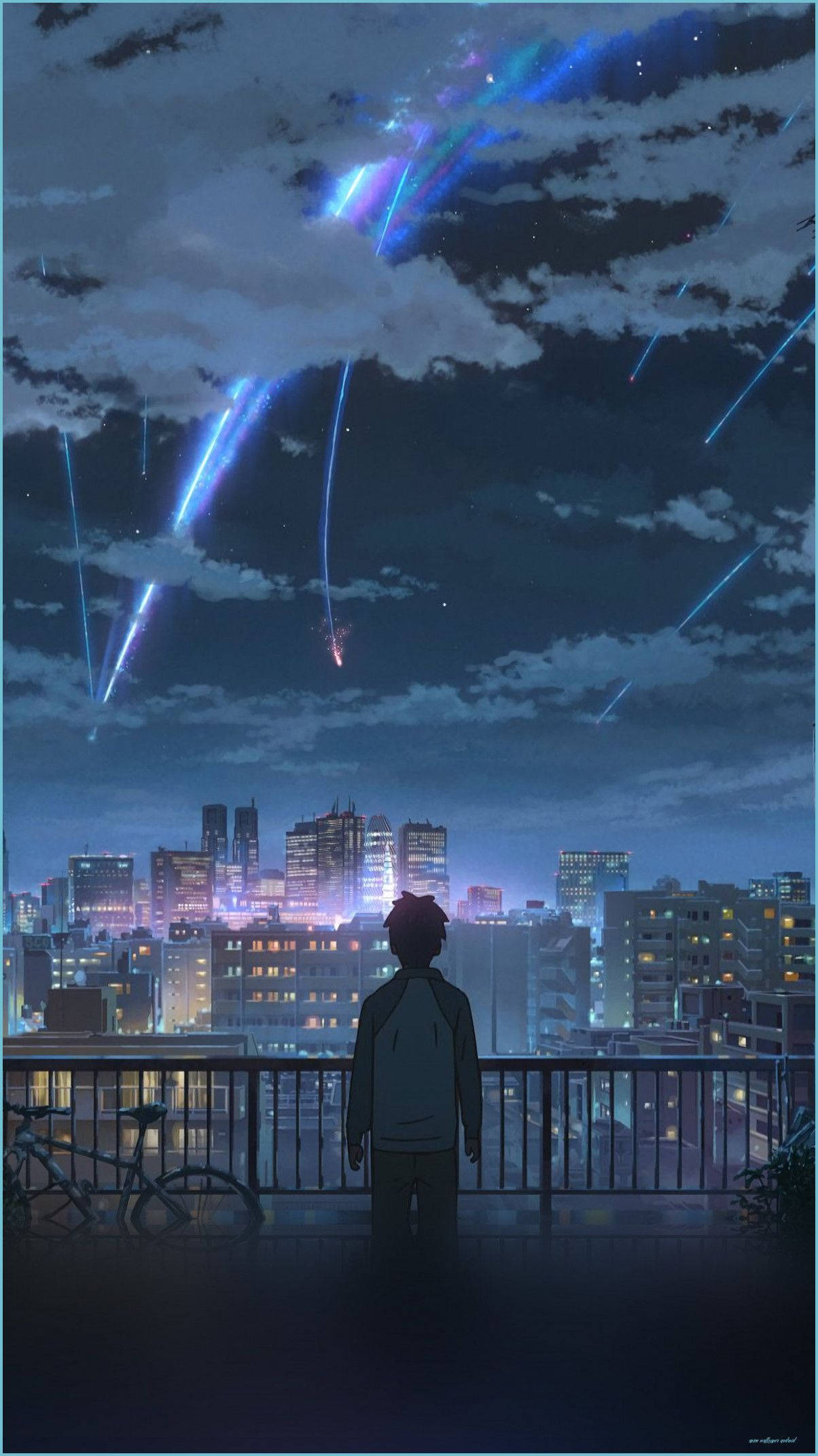 Your Name Anime'den Taki Tachibana Duvar Kağıdı