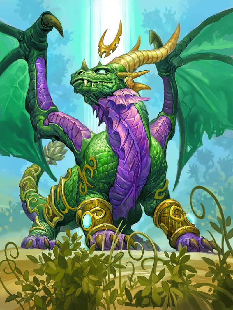 Ysera Ejderha Pixel 3xl Hearthstone Arka Planı Duvar Kağıdı