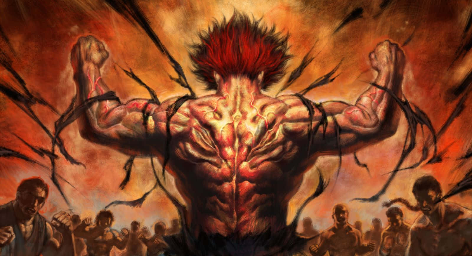 Yujiro Hanma Anime Masaüstü Duvar Kağıdı