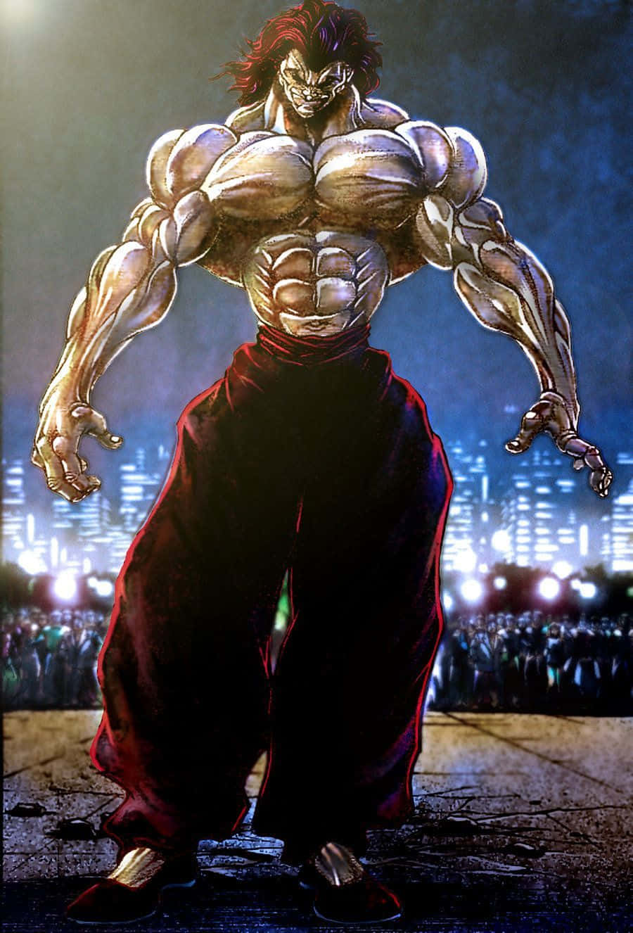 Yujiro Hanma - Baki the Grappler Duvar Kağıdı