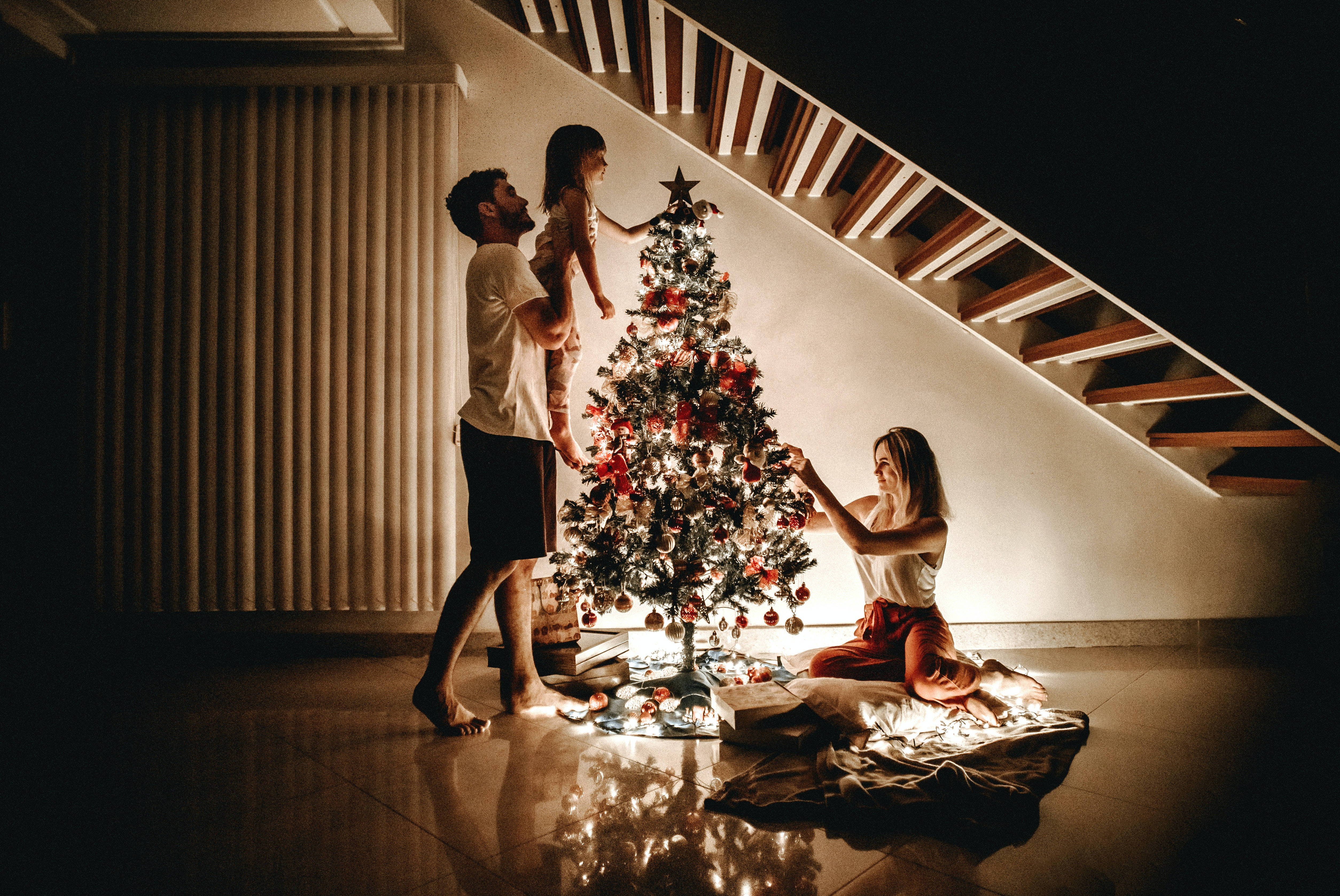 Yüksek Çözünürlüklü Noel Ailesi Duvar Kağıdı