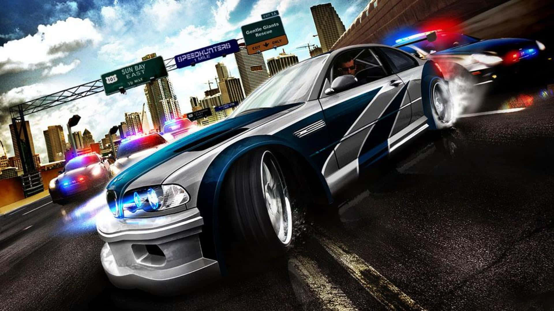 Yüksek Oktanlı Need for Speed Aksiyonu Duvar Kağıdı