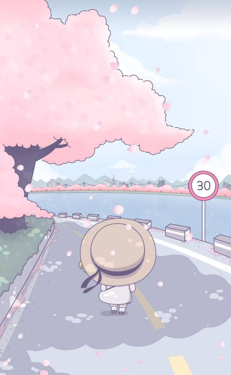Yumuşak Estetik Anime Duvar Kağıdı