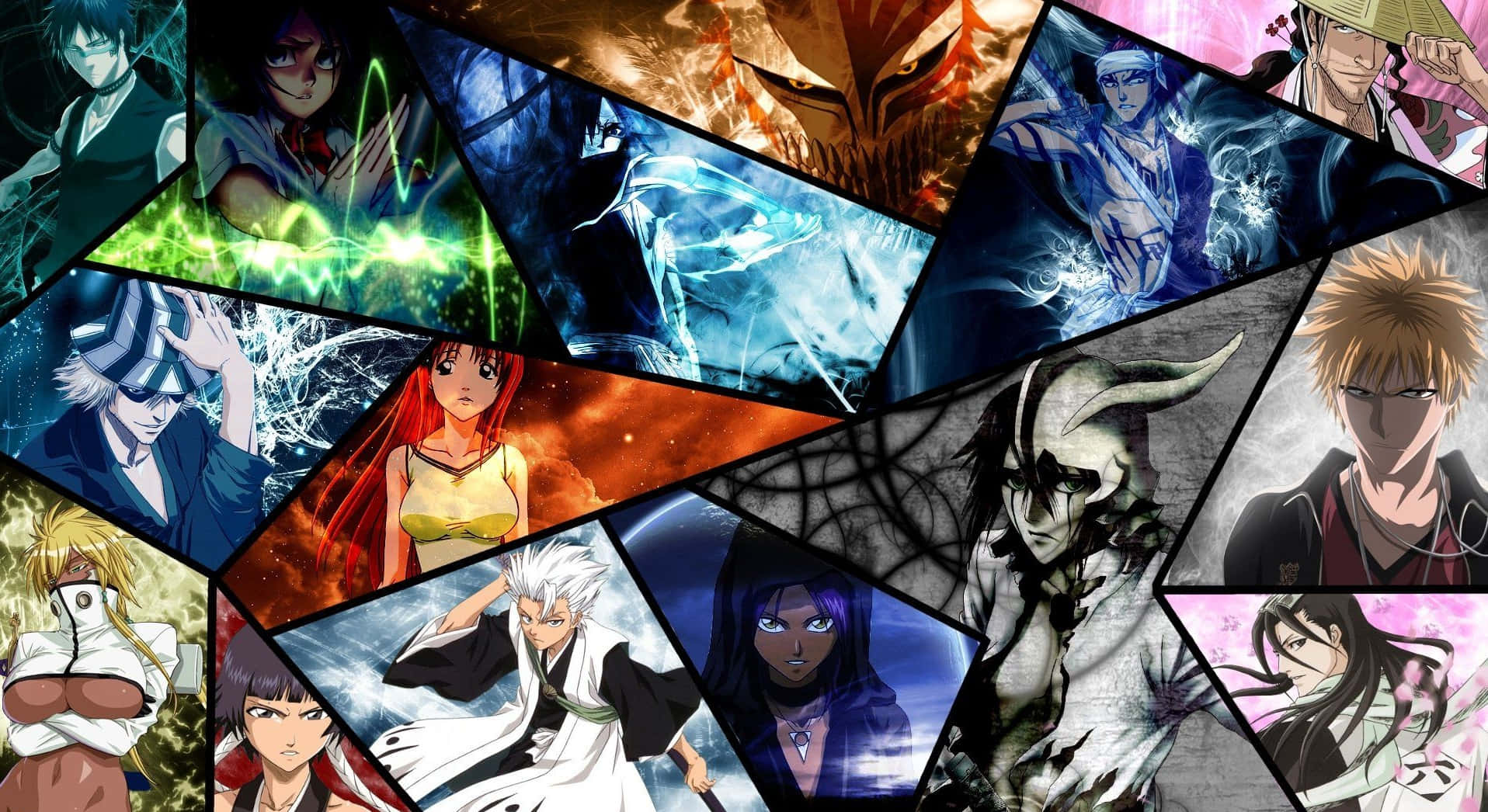 Yuri - Güçlü, Cesur ve Gözüpek Bir Anime Karakteri Duvar Kağıdı