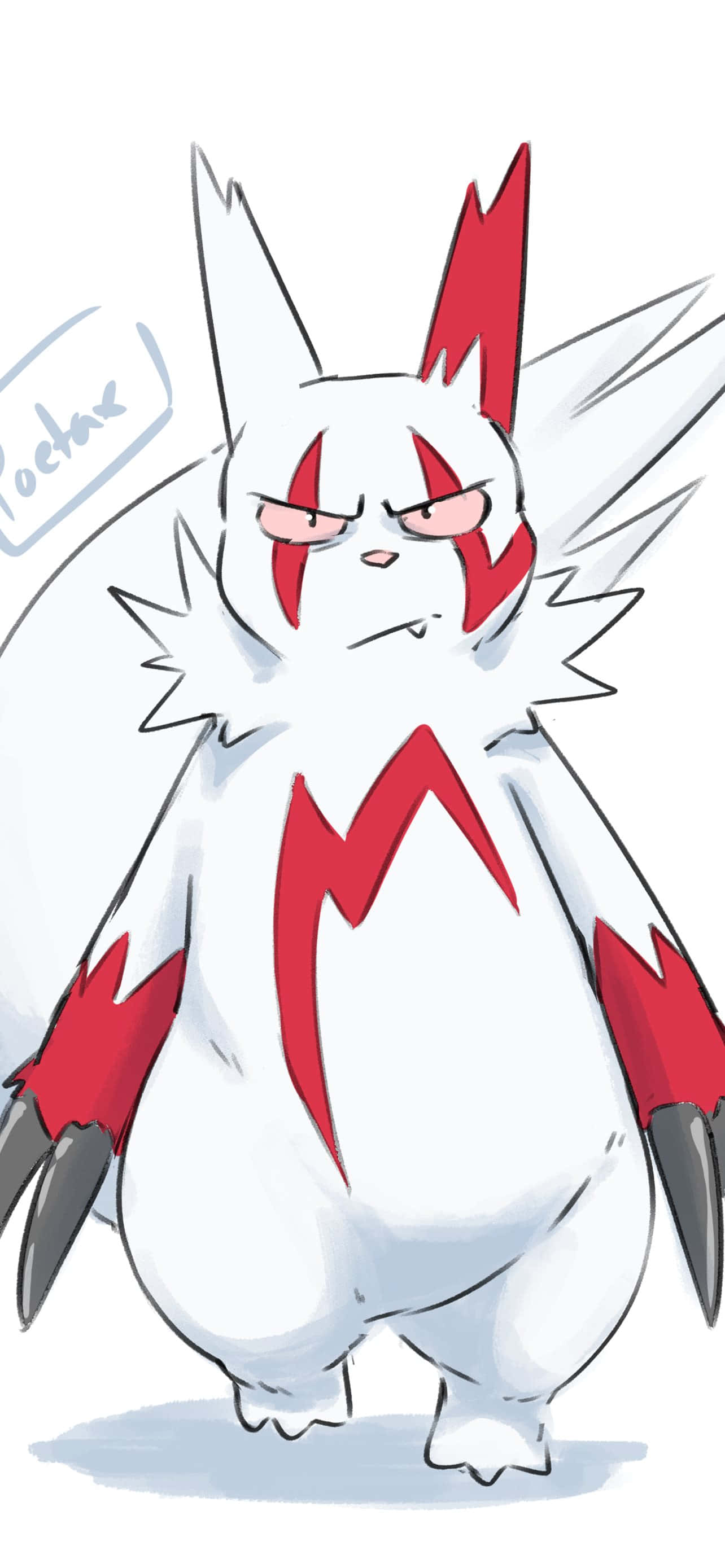 Zangoose'un Kızgın Yüzü Duvar Kağıdı