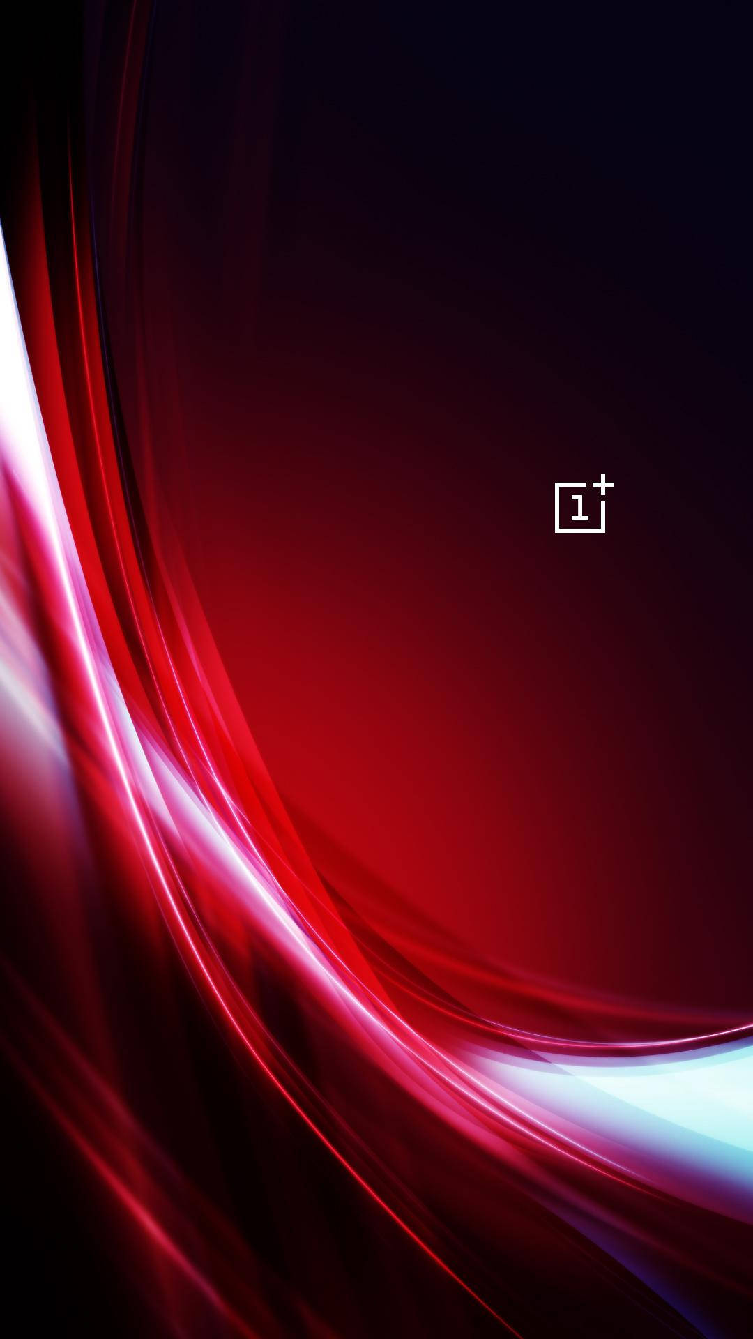 Zarif OnePlus Kırmızı Gradyan. Orijinal Kırmızı Tonunda OnePlus Gradyanı. Duvar Kağıdı