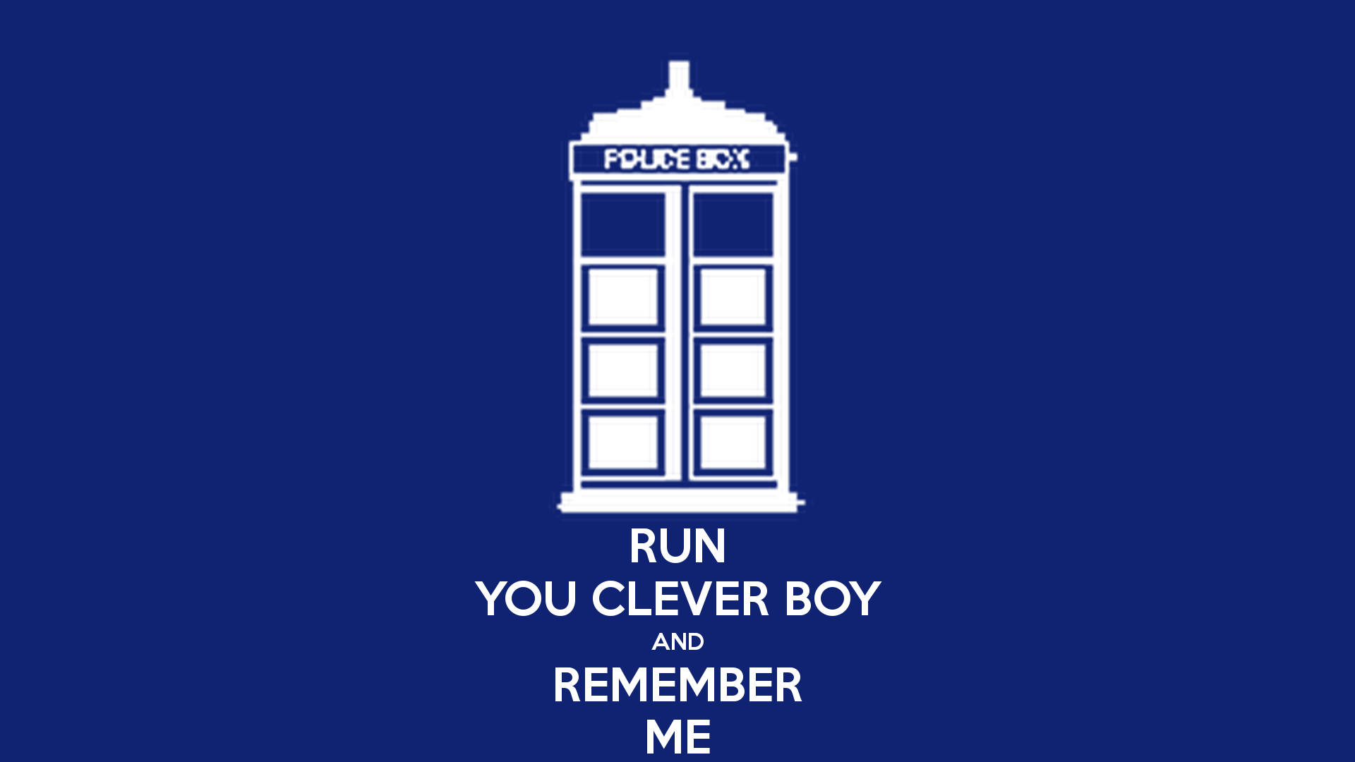 Zeki Doktor Who'nun Tardis'i Duvar Kağıdı