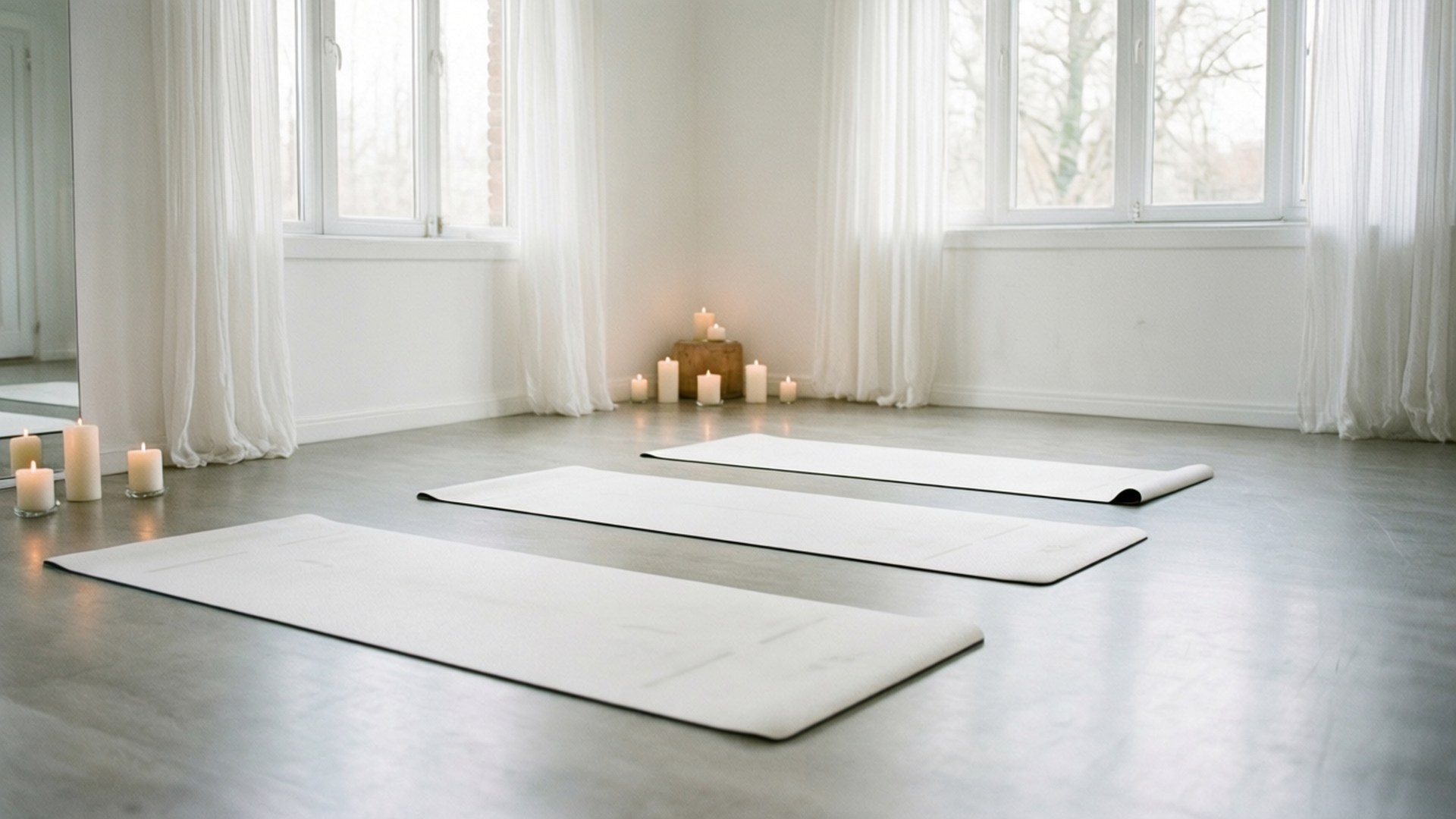 Zen Yoga Alanı Duvar Kağıdı