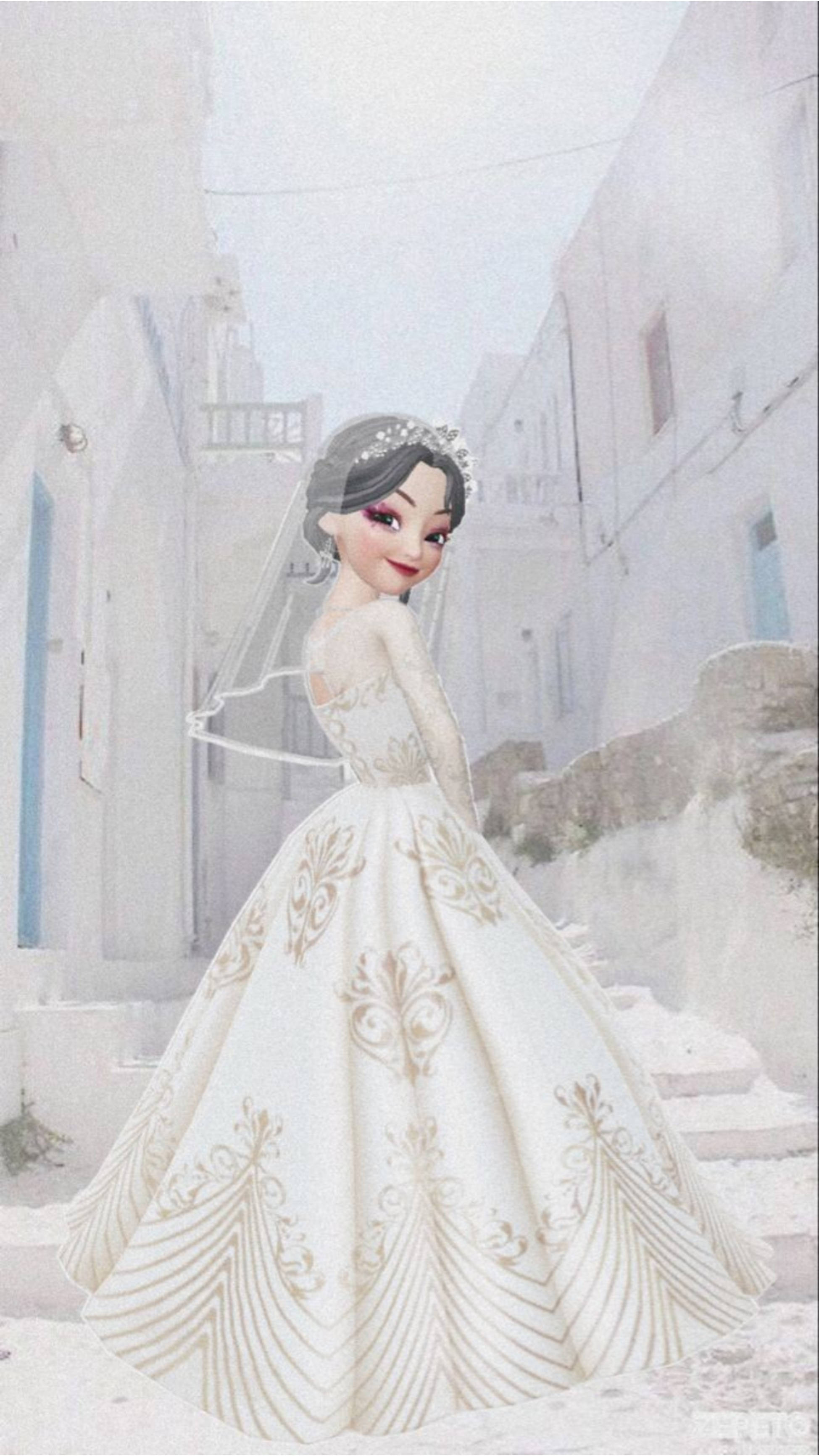 Zepeto Güzel Gelin Duvar Kağıdı