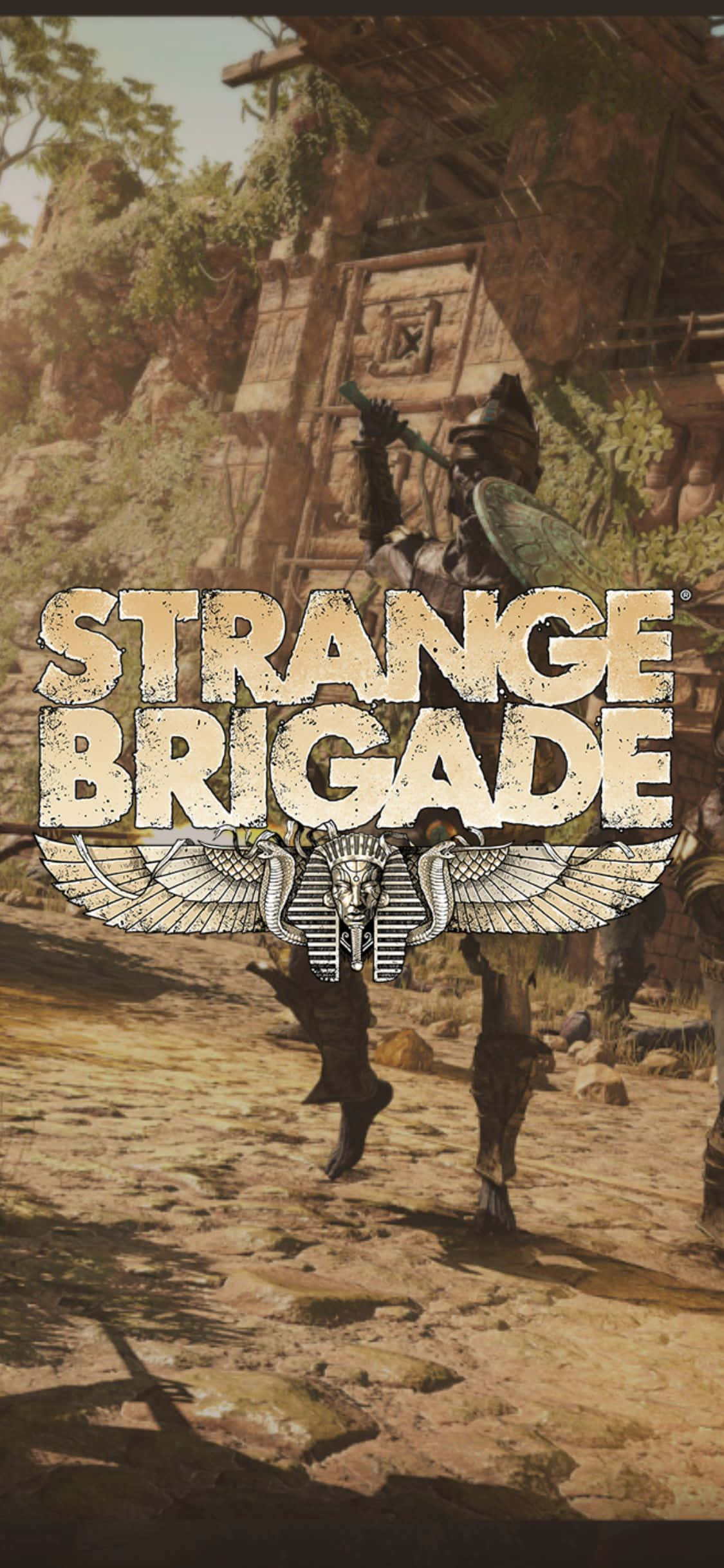 Zırhlı İskelet Zombi iPhone X Strange Brigade Arka Planı Duvar Kağıdı