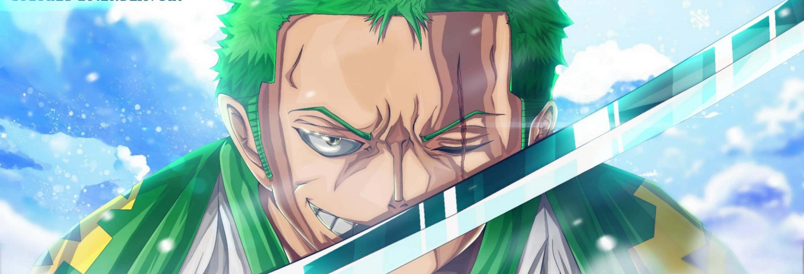 Zoro Wano Parlak Kılıç Duvar Kağıdı