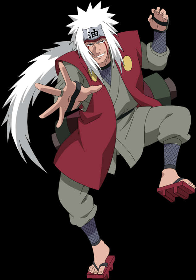 Jiraiya Naruto Anime Karakteri