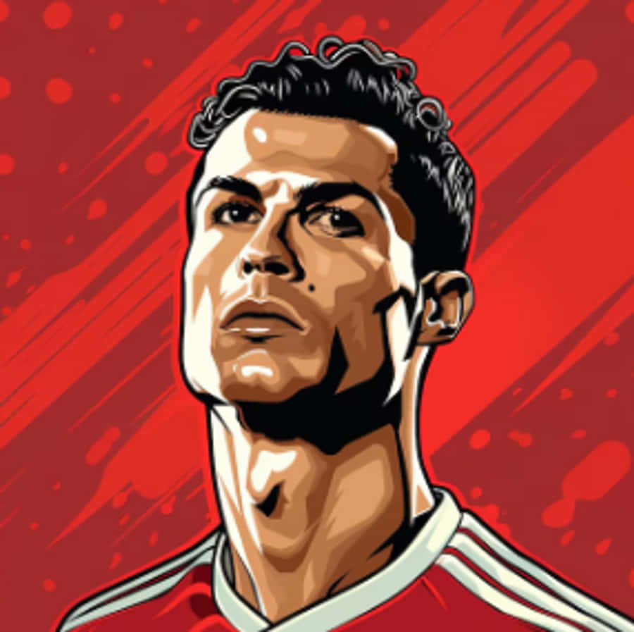 Cristiano Ronaldo,Cr7,futbol,goat,Ronaldo,Kırmızı,Güçlü,Futbol,Estetik