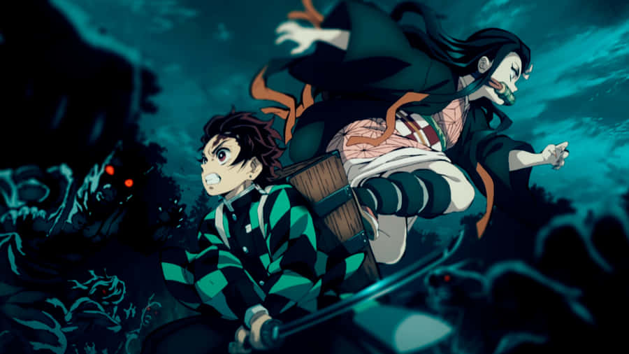 Demon Slayer 4K arka plan