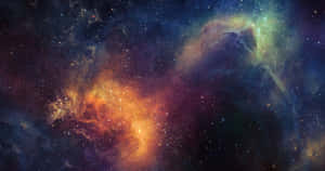 4K Evren Nebula Bulutu — 4K uzay GIF Duvar Kağıdı