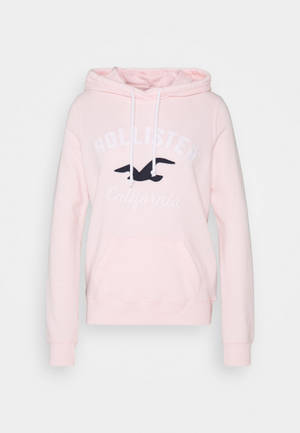 Açık pembe Hollister kapüşonlu ceket duvar kağıdı — OnePlus Pad Duvar Kağıdı