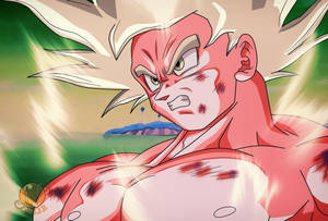 Açık Sarı Saçlı Ultra Instinct Goku — Ultra Instinct Goku Duvar Kağıdı