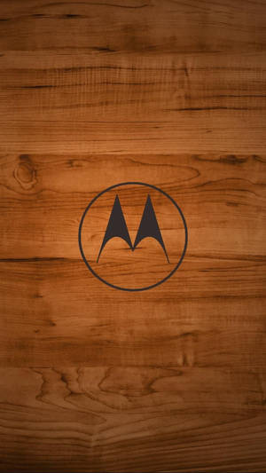 Ahşap Motorola Logosu — Motorola Duvar Kağıdı