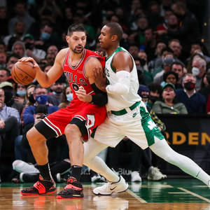 Al Horford'un blok yapmak için aşırı çabası duvar kağıdı — 1:1 Duvar Kağıdı