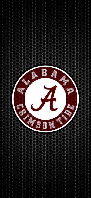 Alabama Crimson Tide Siyah Metal Sanatı duvar kağıdı — iPhone 14 Duvar Kağıdı