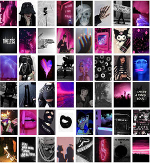 Alt Estetik Neon Kolaj — Alt estetik Duvar Kağıdı