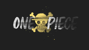 One Piece Masaüstü Altın Kafatası Logosu — One piece masaüstü Duvar Kağıdı