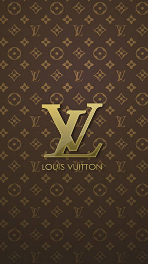 Altın Kahverengi Louis Vuitton Telefon