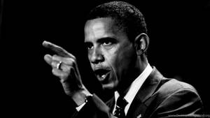 Altyazı: Barack Obama Bir Konuşma Yapıyor — Pil Tasarrufu Duvar Kağıdı