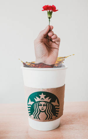 El Starbucks iPhone — Lenovo Legion Y700 (5. Nesil) Duvar Kağıdı