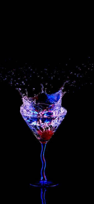 Amoled Margarita Glass wallpaper — iPhone 11 Pro Duvar Kağıdı